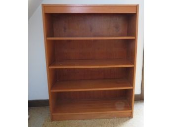 4 Shelf Mid-century Modern Teak Bookcase