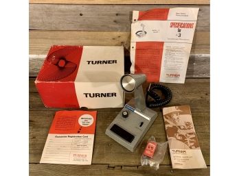 Turner Plus Three Microphone For CB Ham Radio With Box