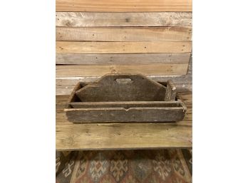 Antique C. 1800's Carrier Customized Carpenter's Box