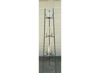 Wrought Iron Candle Tower