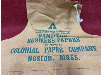 Vintage Newspaper Smock   Boston Collectible