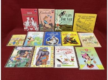 Childrens Golden & Disney Books Lot#1