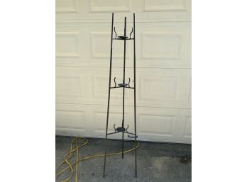 Wrought Iron Candle Tower