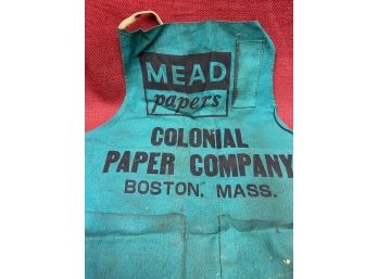 Vintage Mead Papers Smock