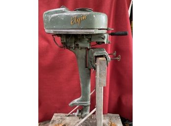 Vintage Elgin Outboard Motor