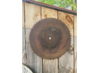 Antique Sawmill Blade