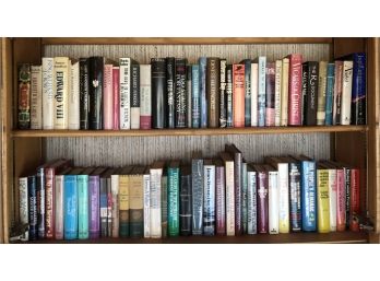 Two Shelves Of Books