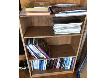 Bookshelf And Books