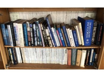 Two Shelves Of Books