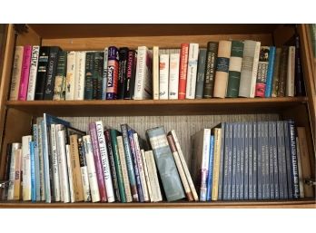 Two Shelves Of Books