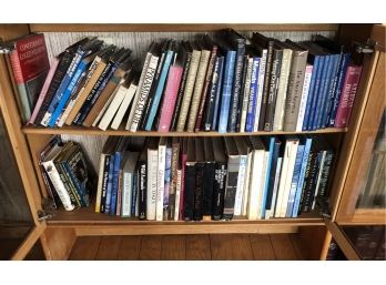 Two Shelves Of Books