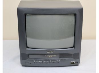 Sharp TV/VCR Combination