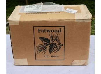 LL Bean 35lb. Box Of Fatwood