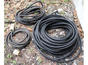 A Few Bundles Of Heavy Gage Electrical Wire