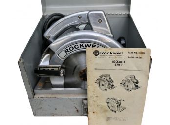 Rockwell Circular Saw In Original Box