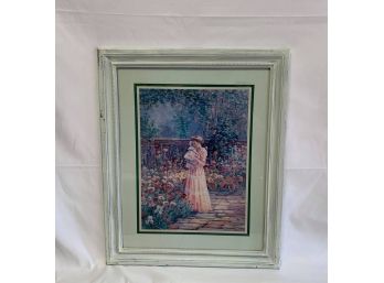 Thru Gods Grace By Bettie Felder  Signed Framed And Matted Print