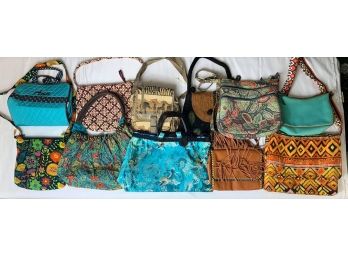 Lot Of Mixed Branded & Unbranded  Purses