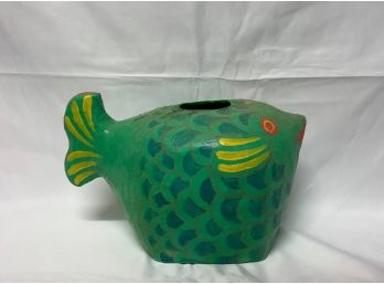 Decorative Fish Yard Art Plant Pot