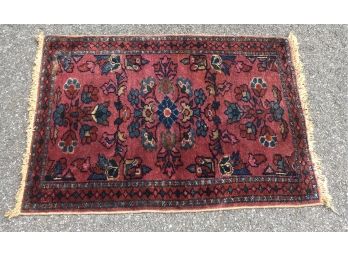 Antique Handmade Oriental Rug, 32' By 23'