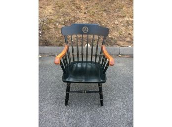 Paid $500, University Of Connecticut UCONN Chair By Bent Bros Colonial Chairs