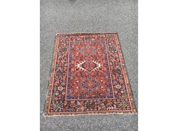 Antique Handmade Oriental Rug 42' By 51'