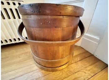 Vintage Wooden Wedding Basket
