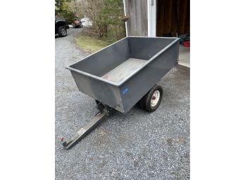 Almost New 36x48 Metal Garden Cart/trailer