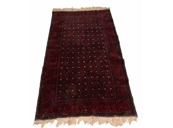 Handmade Vintage Afghan Rug