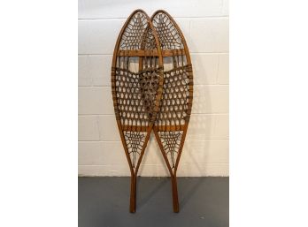 Hand Made Vintage Snow Shoes 45 X 13