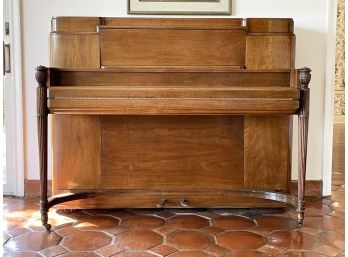 A Vintage Steinway Upright Piano - 1930's