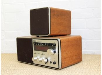 A Vintage KLM Stereo And Speaker