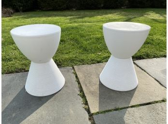 Pair Of Plastic Accent Stools From ALLMODERN