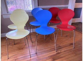 Group Of 6 Danerka Rondo Danish Side Chairs