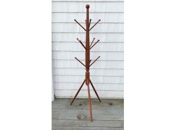 Wood Coat Rack