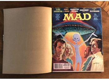 1978 Mad Magazine Close Encounters In Original Mailer