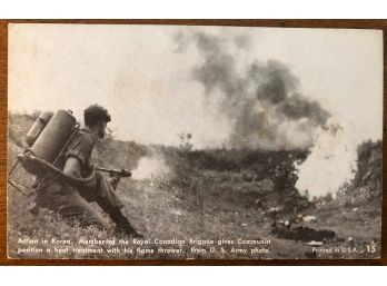 Communists Get A 'Heat Treatment' - Korean War Souvenir