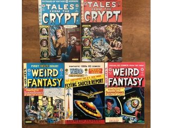 Tales From The Crypt / Weird Fantasy Lot Of 5