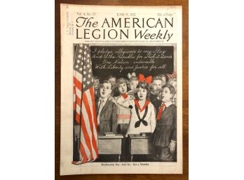 1922 Pledge Of Allegiance - American Legion Magazine