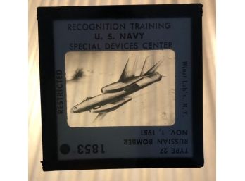 Korean War Soviet Jet ID Slide: Russian Bomber