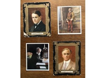 Lot Of 4 Theatrical Cards Incl T-25 George M. Cohan