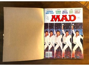 1978 Mad Magazine Saturday Night Fever In Original Mailer