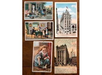 Lot Of Early 5 Prudential Insurance Items