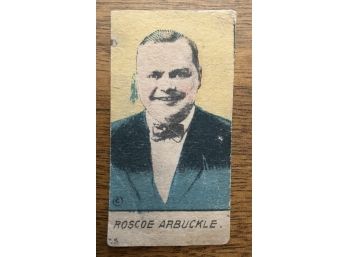 Super Rare Fatty Arbuckle Card