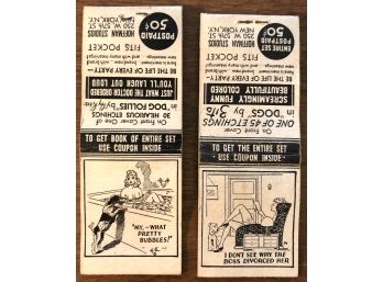 Hy Krn/Zito 1939 Naughty Matchbooks  Comic Book Send-Away