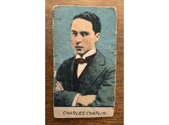 Charlie Chaplin Early 20s Strip Card