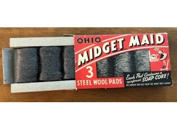 Vintage 'Midget Maid' Steel Wool