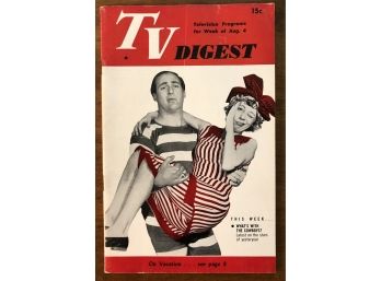 'Your Show Of Shows' Early '50s TV Digest W Sid Caesar & Imogene Coca