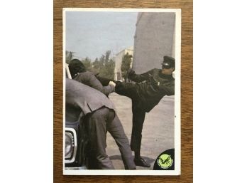 1966 Bruce Lee 'Rookie' - Donruss Green Hornet Card #39