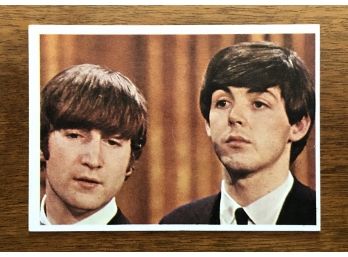 Lennon & McCartney 1964 Topps Beatles Card #13