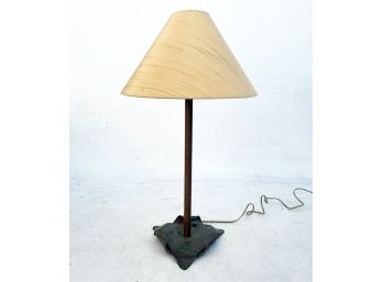 A Bronze Mid Century Stick Lamp
